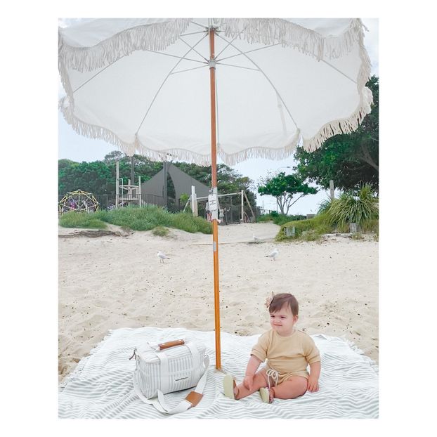 Serviette de plage avec trou-product