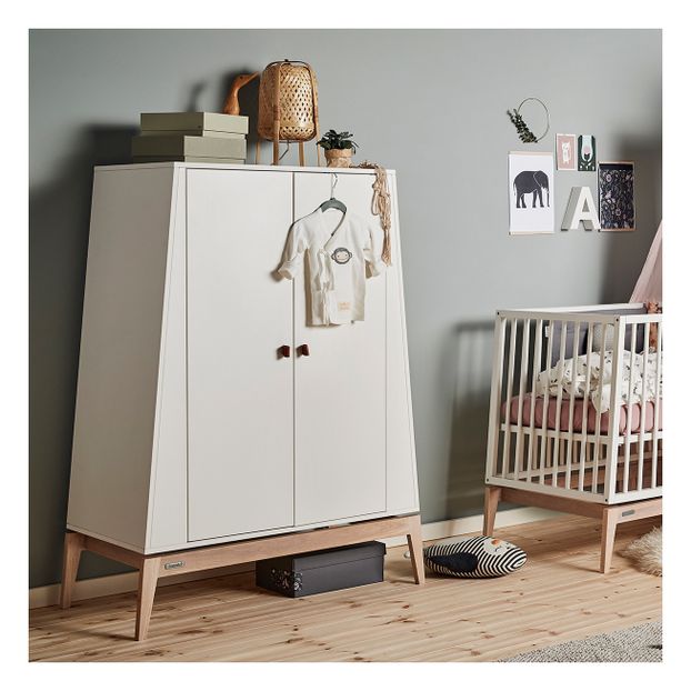 Luna Small Oak Wardrobe - 2 Doors-product
