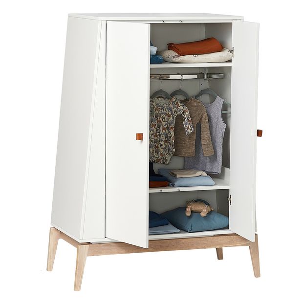 Luna Small Oak Wardrobe - 2 Doors-product