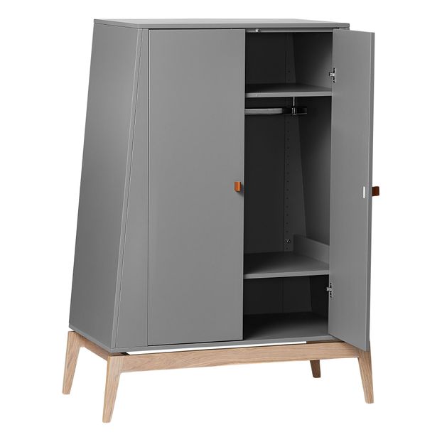 Luna Small Oak Wardrobe - 2 Doors-product