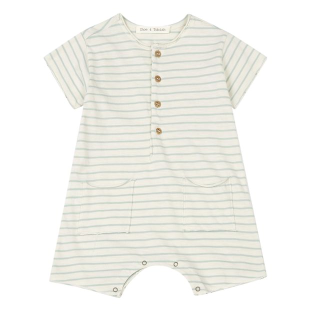 Tutina con pantaloncini Jersey con bottoni-product