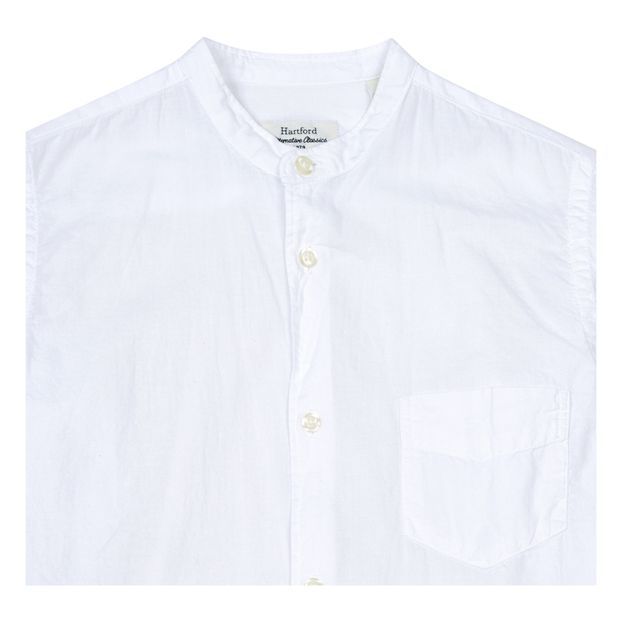Chemise Voile de Coton Col Mao-product