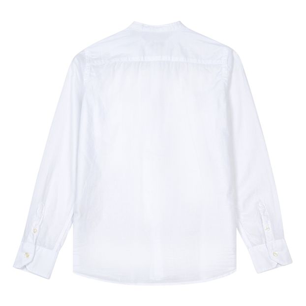 Chemise Voile de Coton Col Mao-product