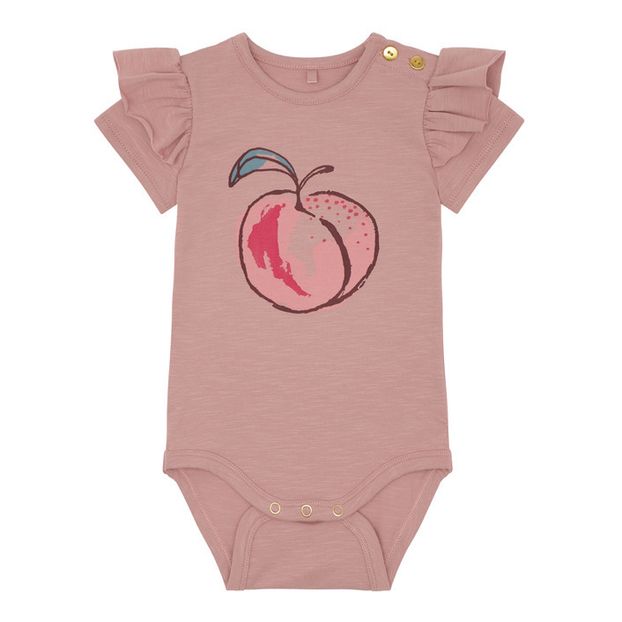 Body Helga Estampado Melocotón algodón orgánico-product