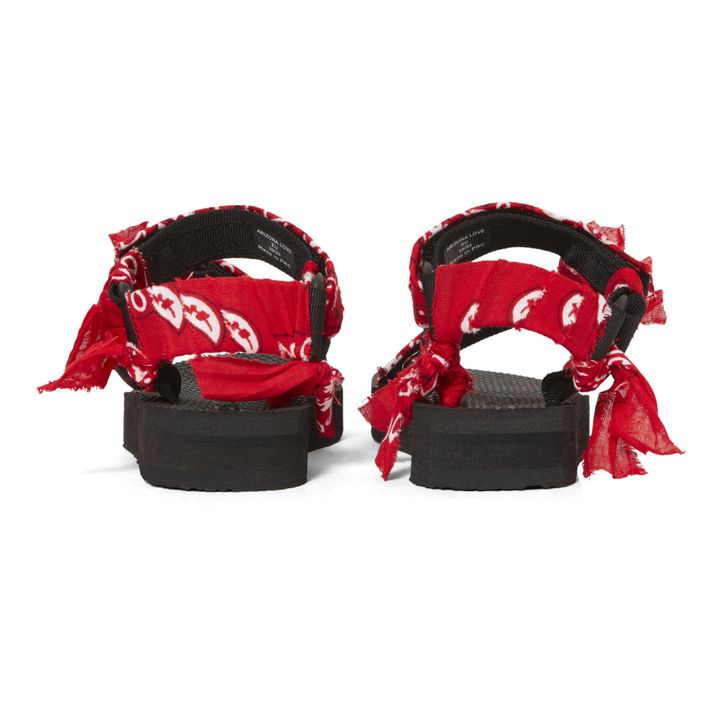 Sandalias Trekky Bandana Rojo- Imagen del producto n°4