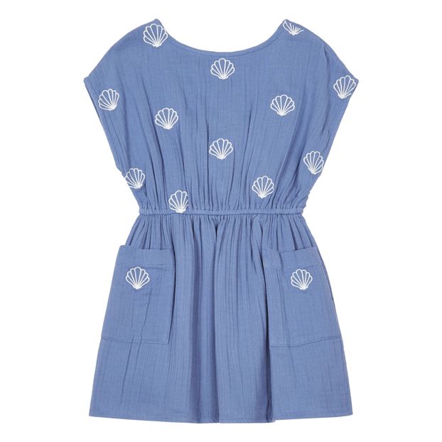 Vestito in garza di cotone fiorita-product