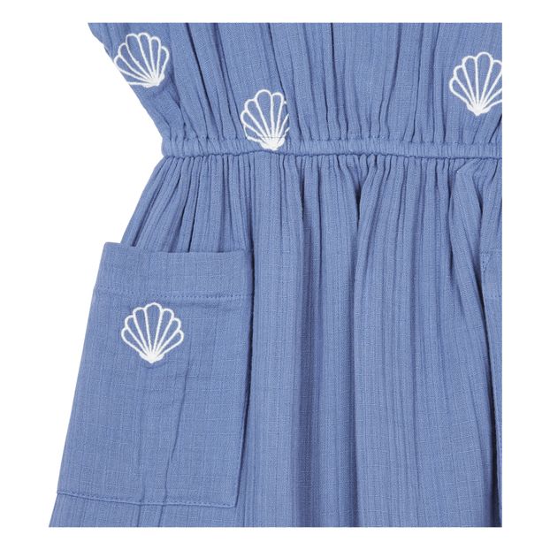 Vestito in garza di cotone fiorita-product