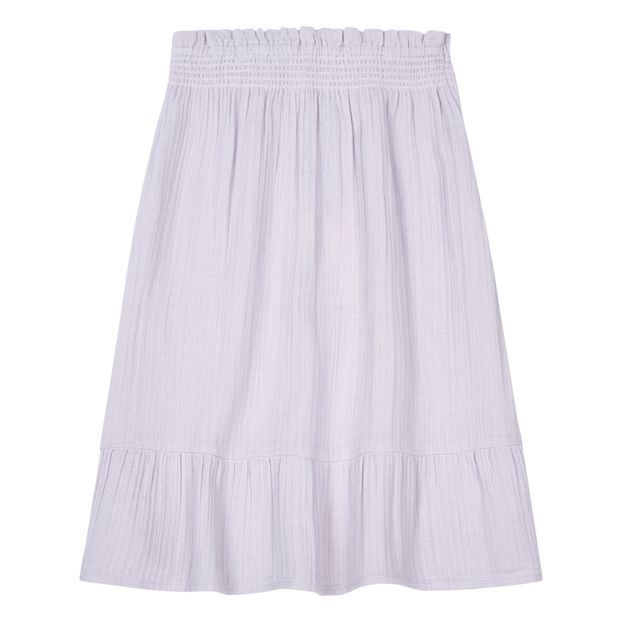 Long Organic Cotton Muslin Skirt-product