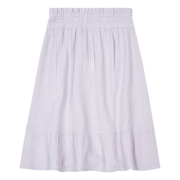 Long Organic Cotton Muslin Skirt-product