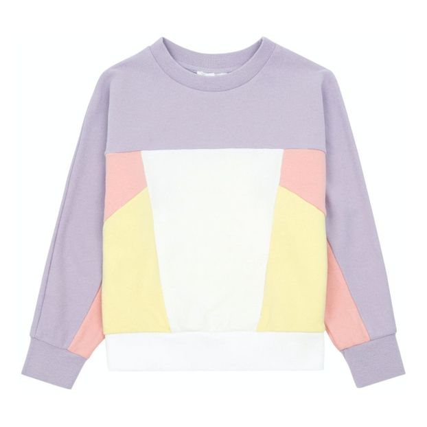Colour Block Organic Cotton Jumper-product