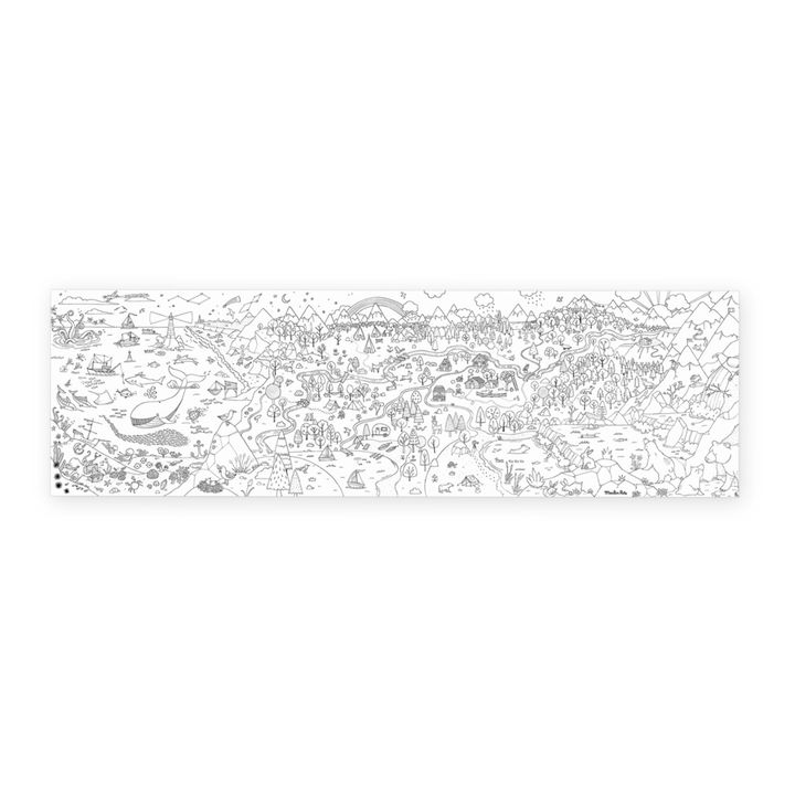 The Explorer Giant Colouring-in - Product image n°1