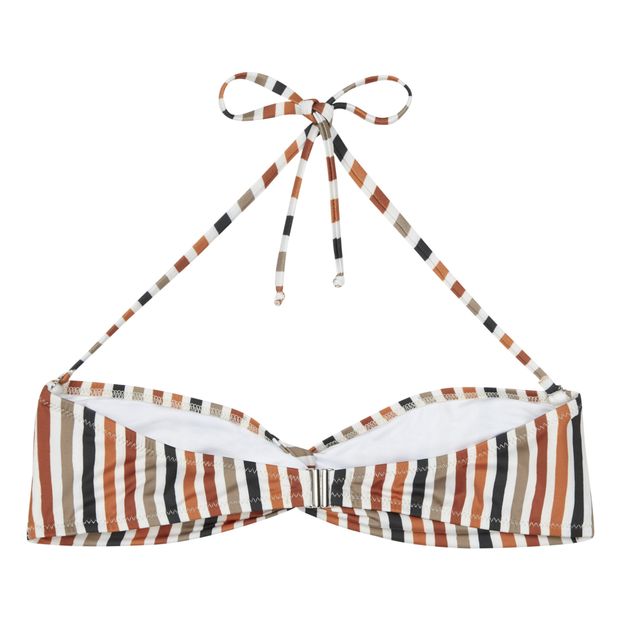 Napoli Striped Bikini Top -product