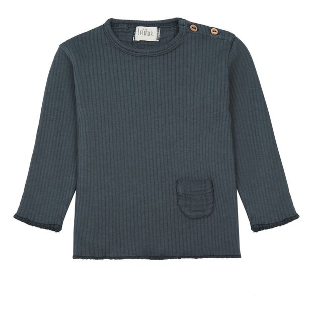 T-Shirt Coton Bio Côtelé Bébé-product