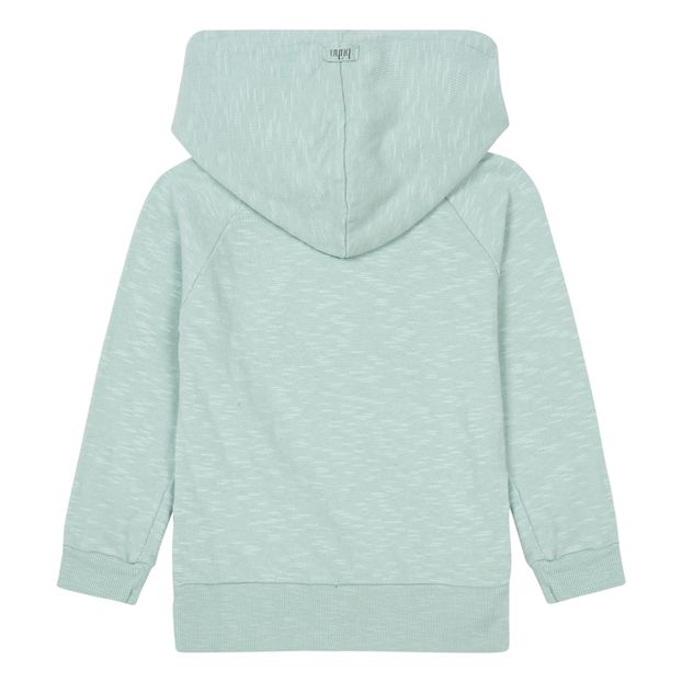 Felpa con cappuccio in cotone bio-product