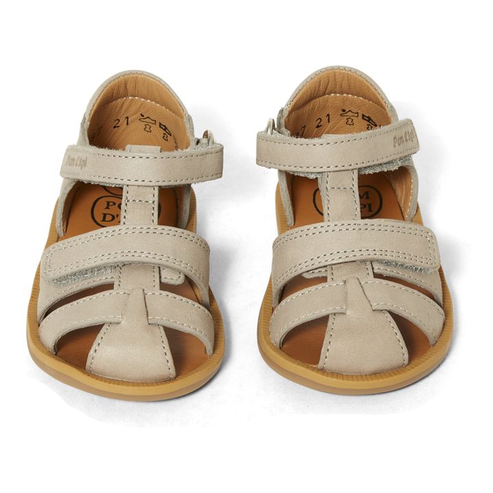 Sandales Poppy Boy Strap Taupe- Image produit n°3