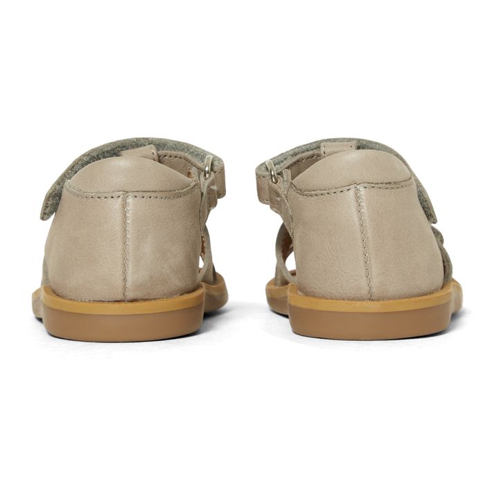 Sandales Poppy Boy Strap Taupe- Image produit n°4