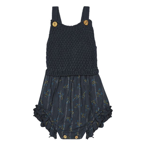 Tutina in cotone bio Bi-materiale-product