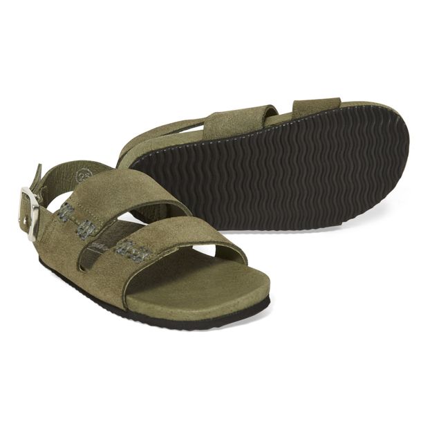 Sandalias Cuero Suela Corcho Trek-product