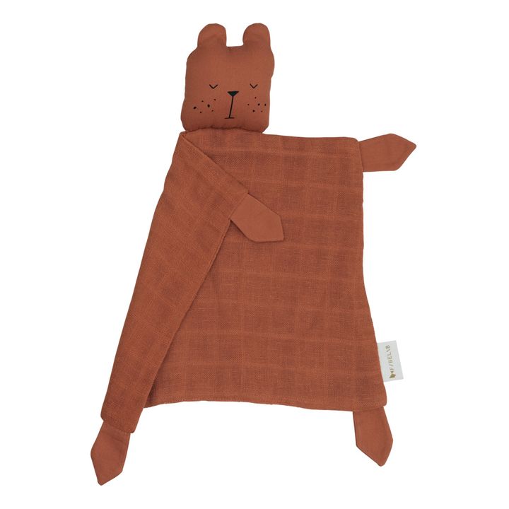 Organic Cotton Bear Comforter | Cinnamon- Product image n°0