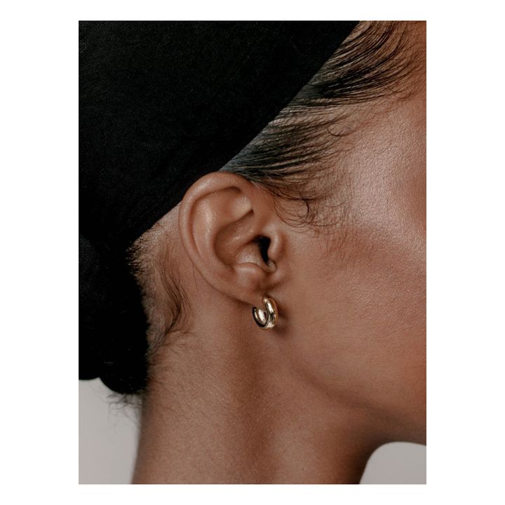 Ohrringe Abbie Small | Gold- Produktbild Nr. 2