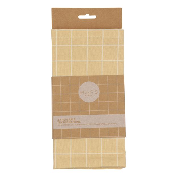 Serviette de table Check - Pack de 4-product