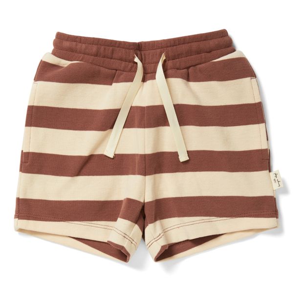Shorts Lou a rayas algodón orgánico-product