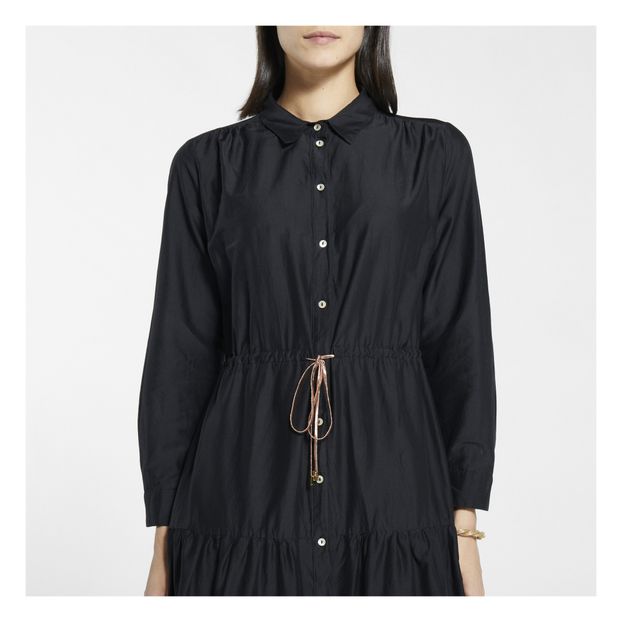 Robe Chemise Sicilia Coton et Soie-product