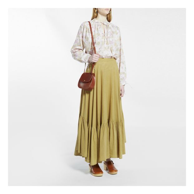 Jupe Soleil Crêpe de Coton-product