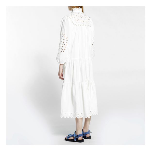 Robe Boutonnée Hazel Broderie Anglaise-product