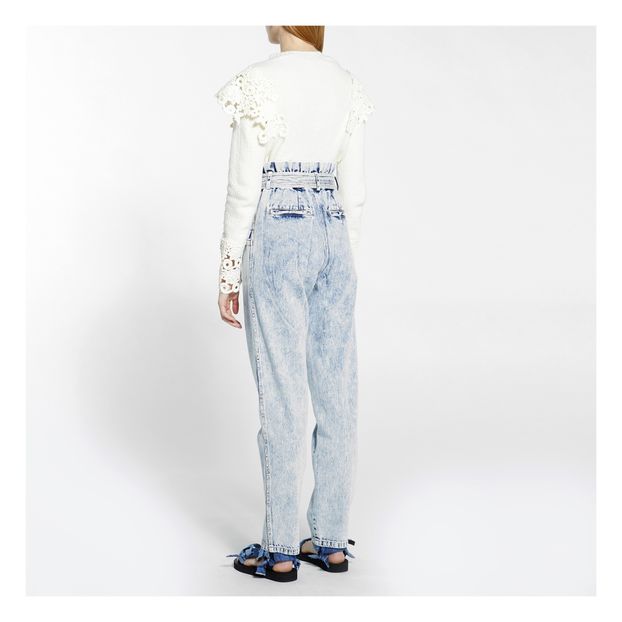 Jean Paperbag Betty Acid Wash-product