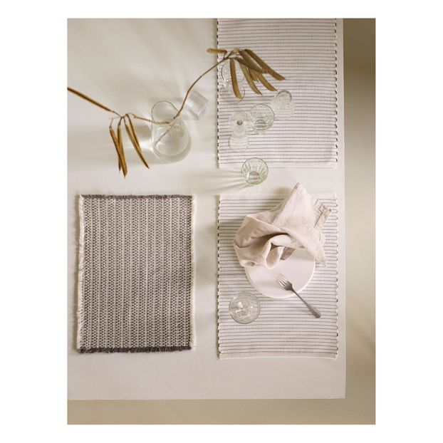 Mantel de algodón tejido-product