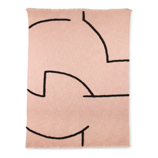 Plaid black lines -product
