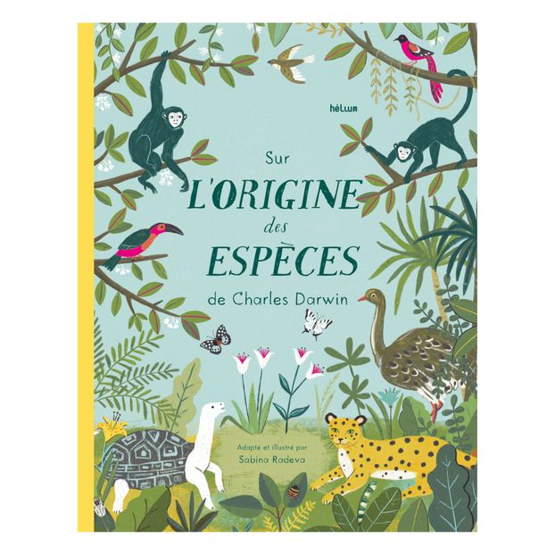 Livre L'Origine des Espèces de Charles Darwin - Sabina Radeva-product