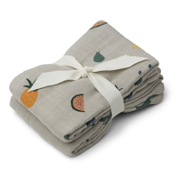 Langes Lewis en coton bio - Set de 2-product