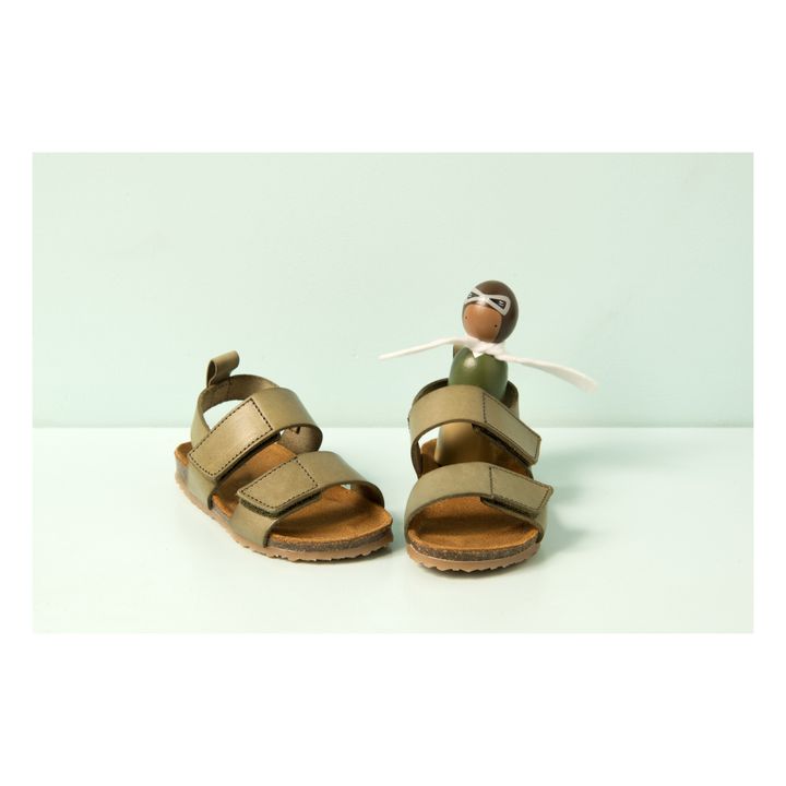 Two Con Me - Sandalen Klettverschluss | Khaki- Produktbild Nr. 1
