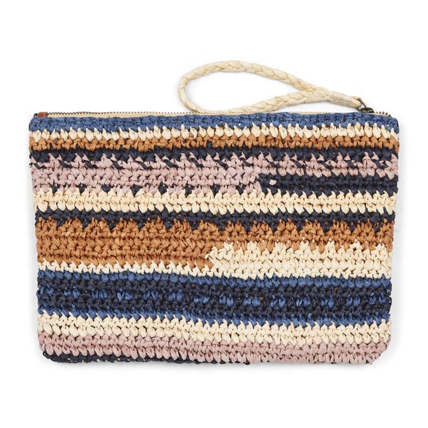 Bolsa Rafia Crochet Sabiro Pouch-product