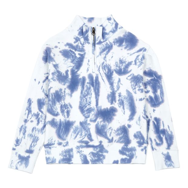 Sweat Zippé Tie&Dye Coton Bio-product
