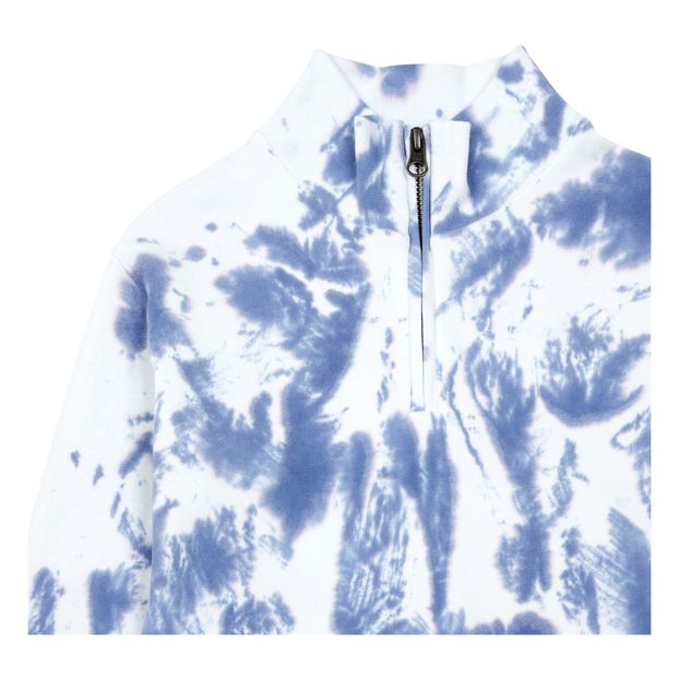 Sweat Zippé Tie&Dye Coton Bio-product