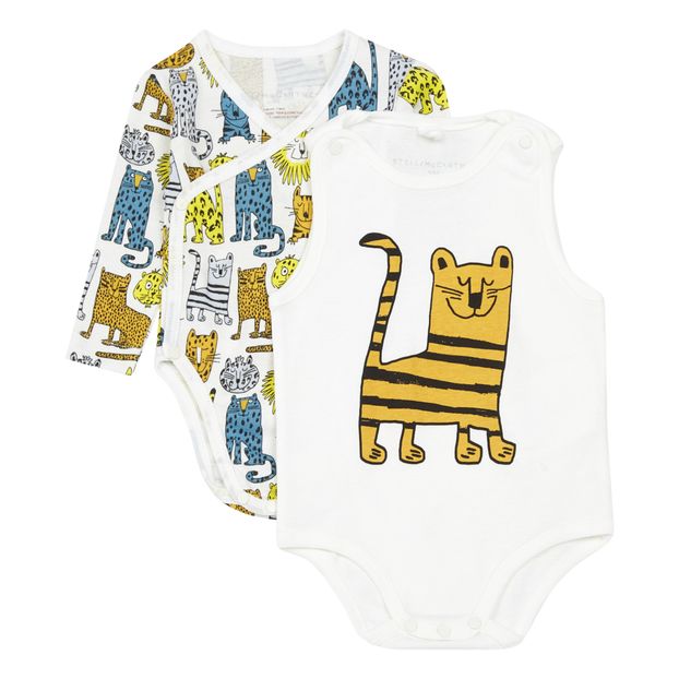 Body Bio-Baumwolle Raubkatzen 2er-Pack-product