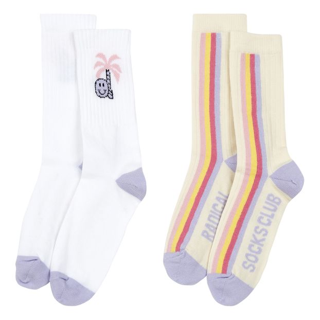 Pack de 2 Calcetines Coquillage & Radial-product