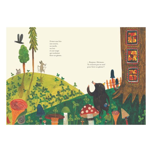 Livre La Souris qui voulait faire une Omelette - D.Cali & M.Dek-product