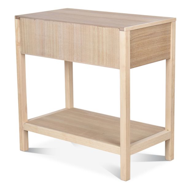 Mesita de noche de ratán tejido-product
