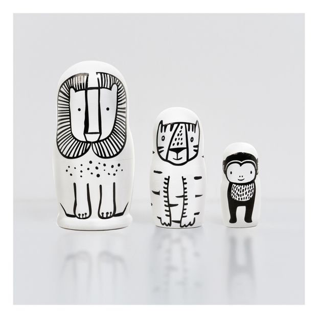 Poupées gigognes Wild - Set de 3-product