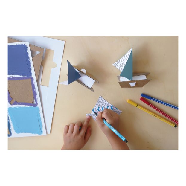 Sailing Boat Activity Kit-product