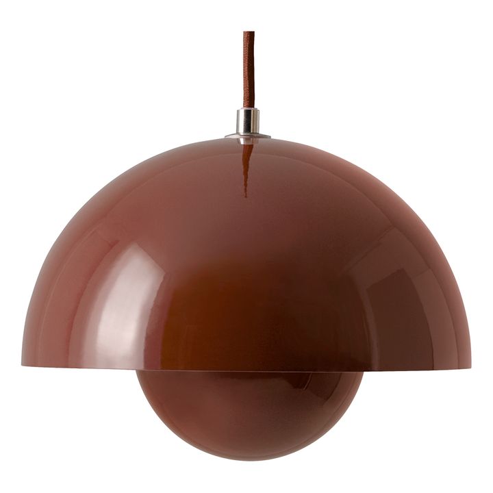 Hängeleuchte Flowerpot VP1 - Verner Panton | ziegelrot- Produktbild Nr. 0