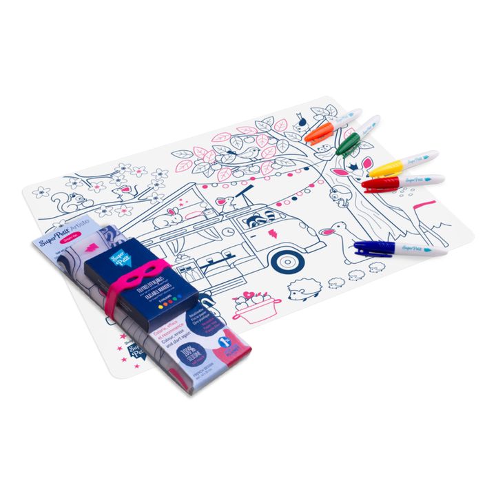 Dream Van Colouring Placemat- Product image n°0