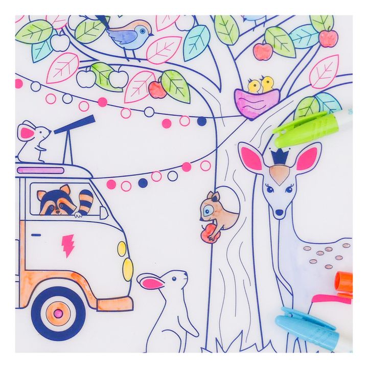 Mantel para colorear Dream Van- Imagen del producto n°3