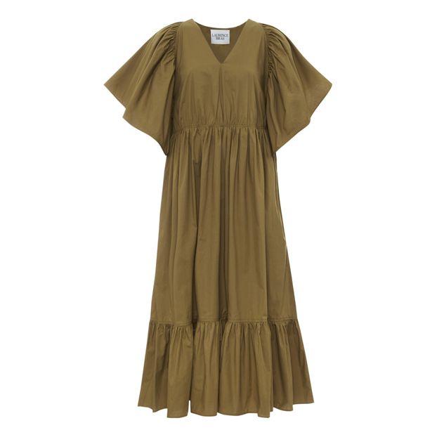 Robe Hibiscus Popeline de Coton-product