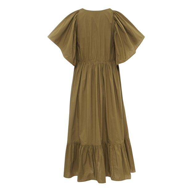 Robe Hibiscus Popeline de Coton-product