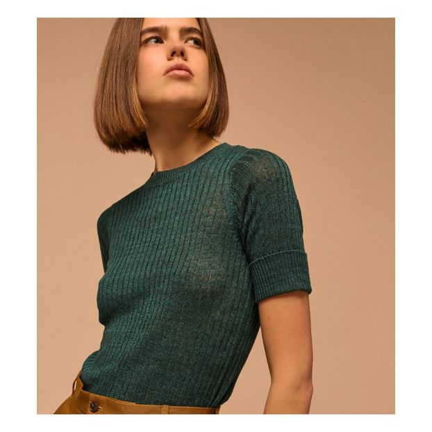 Maglione Marie in maglia in lino-product